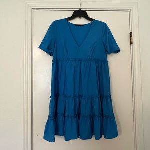 Blue ZARA dress